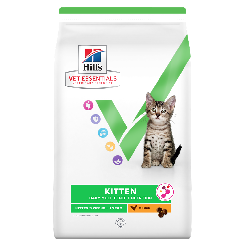 Hill's Vet Essentials Kitten Multicare Growth ActiveBiome+... Vetapotek